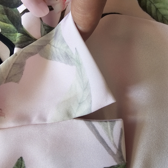 NWOT TED BAKER LONDON  Cathe Peach Blossom Bow-Sleeve Top - Picture 12 of 12